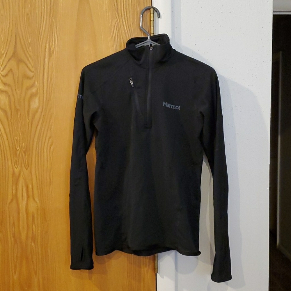 Womens small black Marmot pullover